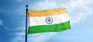 India flag waving
